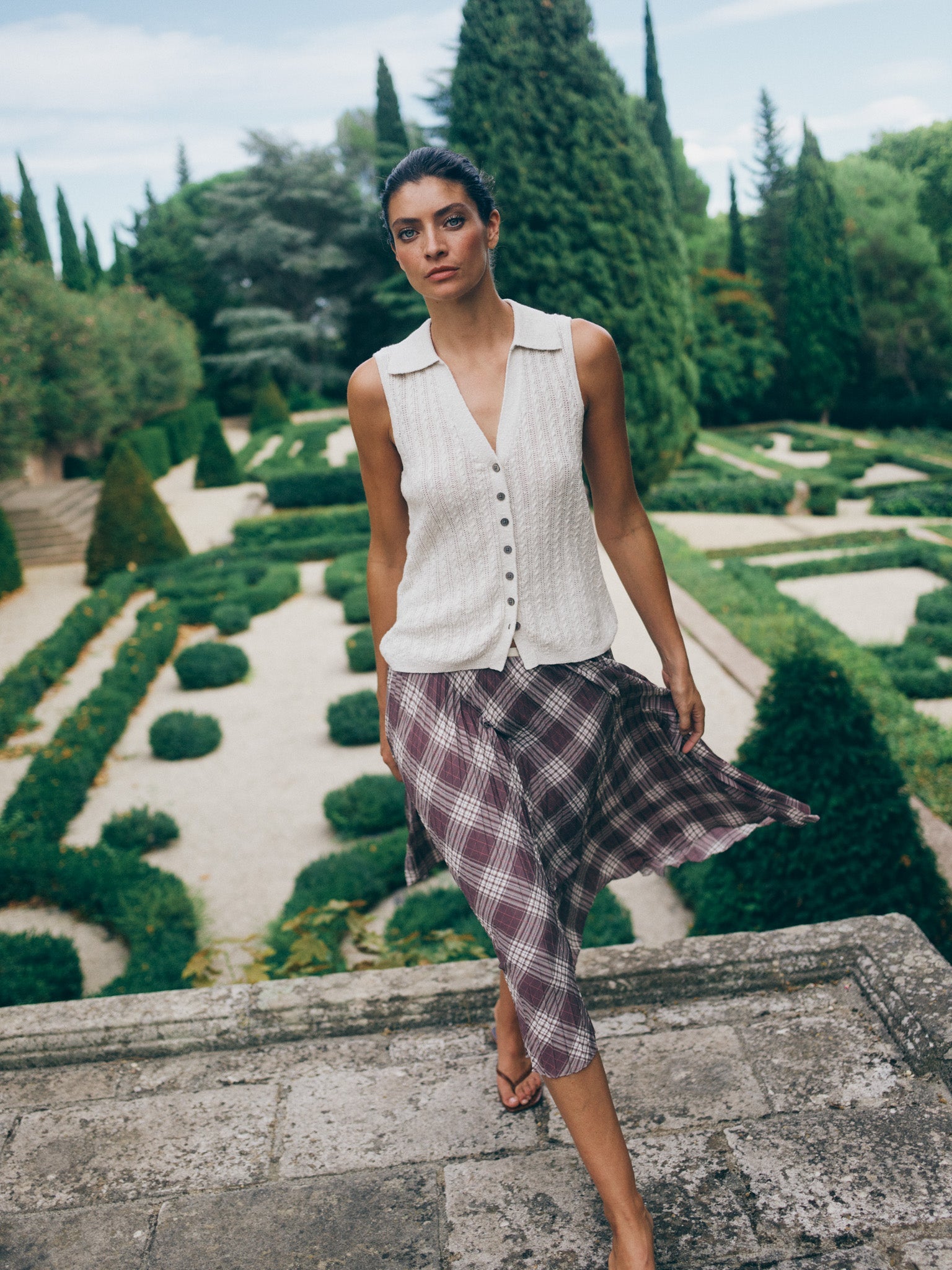 Modelshot / Ecru / Detail